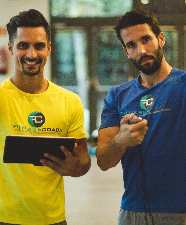 Carlos López y Javi Reig, fundadores de Fitness & Coach
